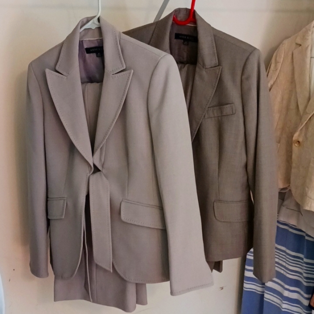 Anne Klein suits x2
